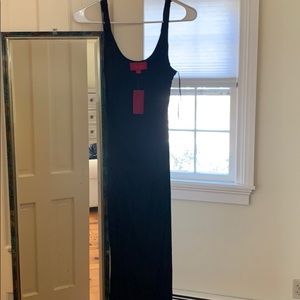 JLo form fitting long dress